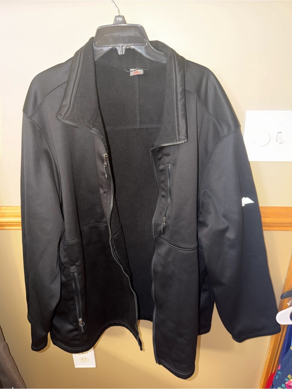 Ozark Trail Black Lightweight Softshell Jacket